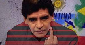Maradona foi encontrado vivo cheirando uma pedra no interior do pará e diz que vai jogar no sport