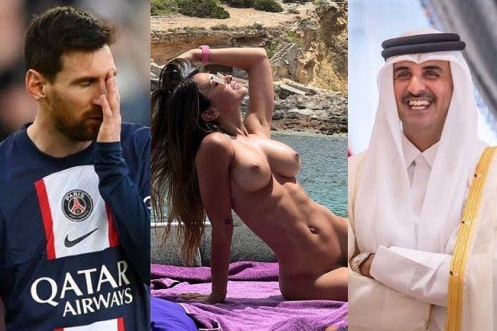Saída de Messi do PSG teria sido motivada por romance entre sua esposa e o emir do Catar