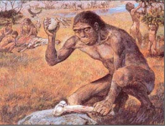 Prehistoric men were mothers and good housewifes